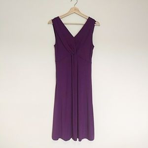 BNWOT Soma Knotted Front V-neck Dress